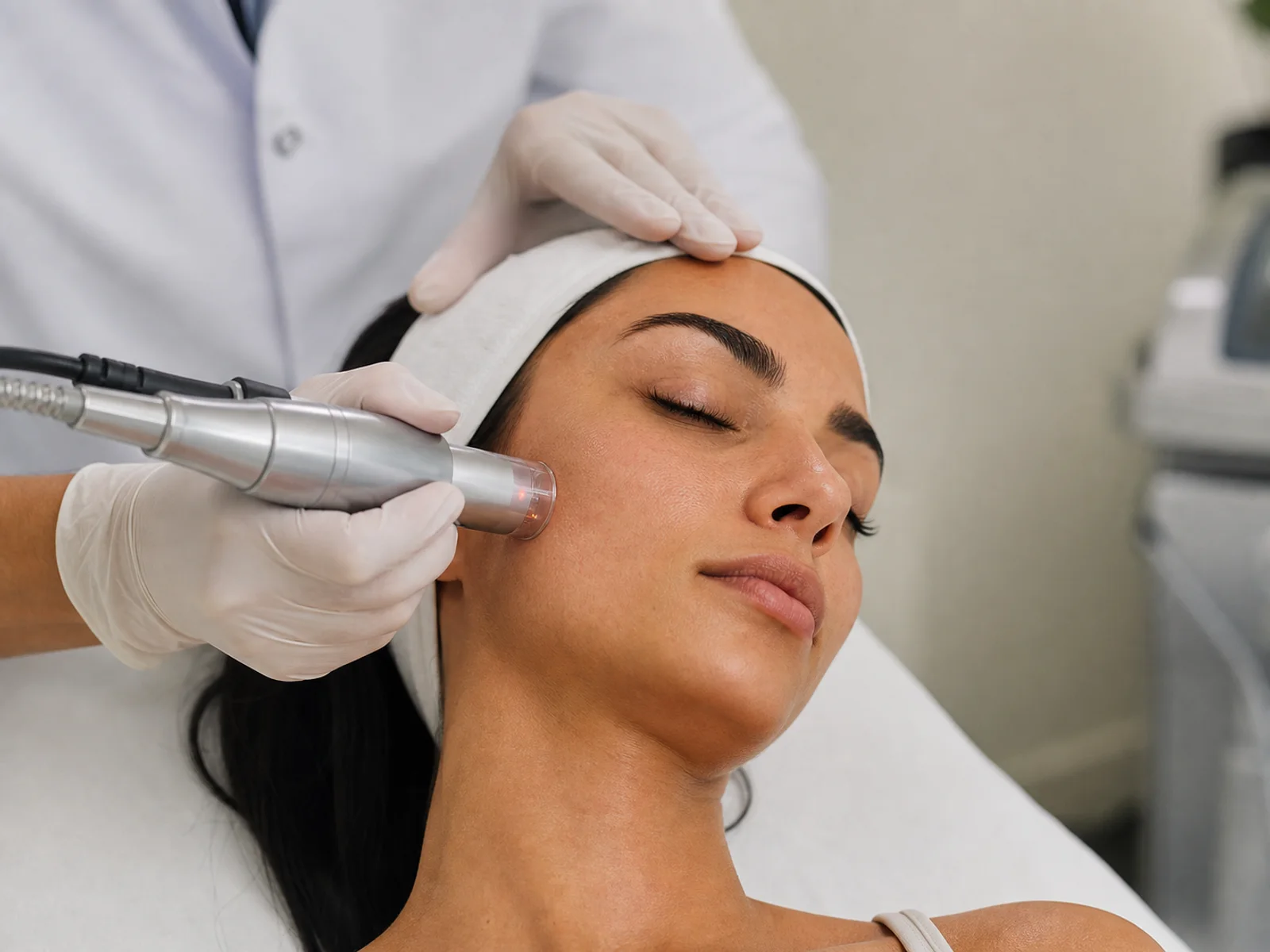 Illustrative image of fractional skin resurfacing